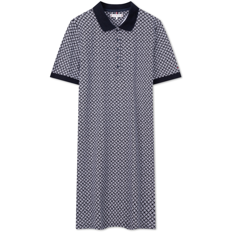 

Женское короткое платье Tommy Hilfiger, белый