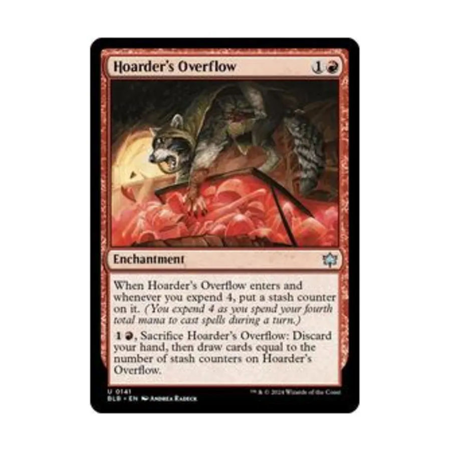 

CCG Переполнение накопителя (U), MTG - Bloomburrow
