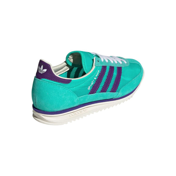 Кроссовки x sporty & rich sl 72 og 'teal power purple' Adidas, зеленый — фото 4