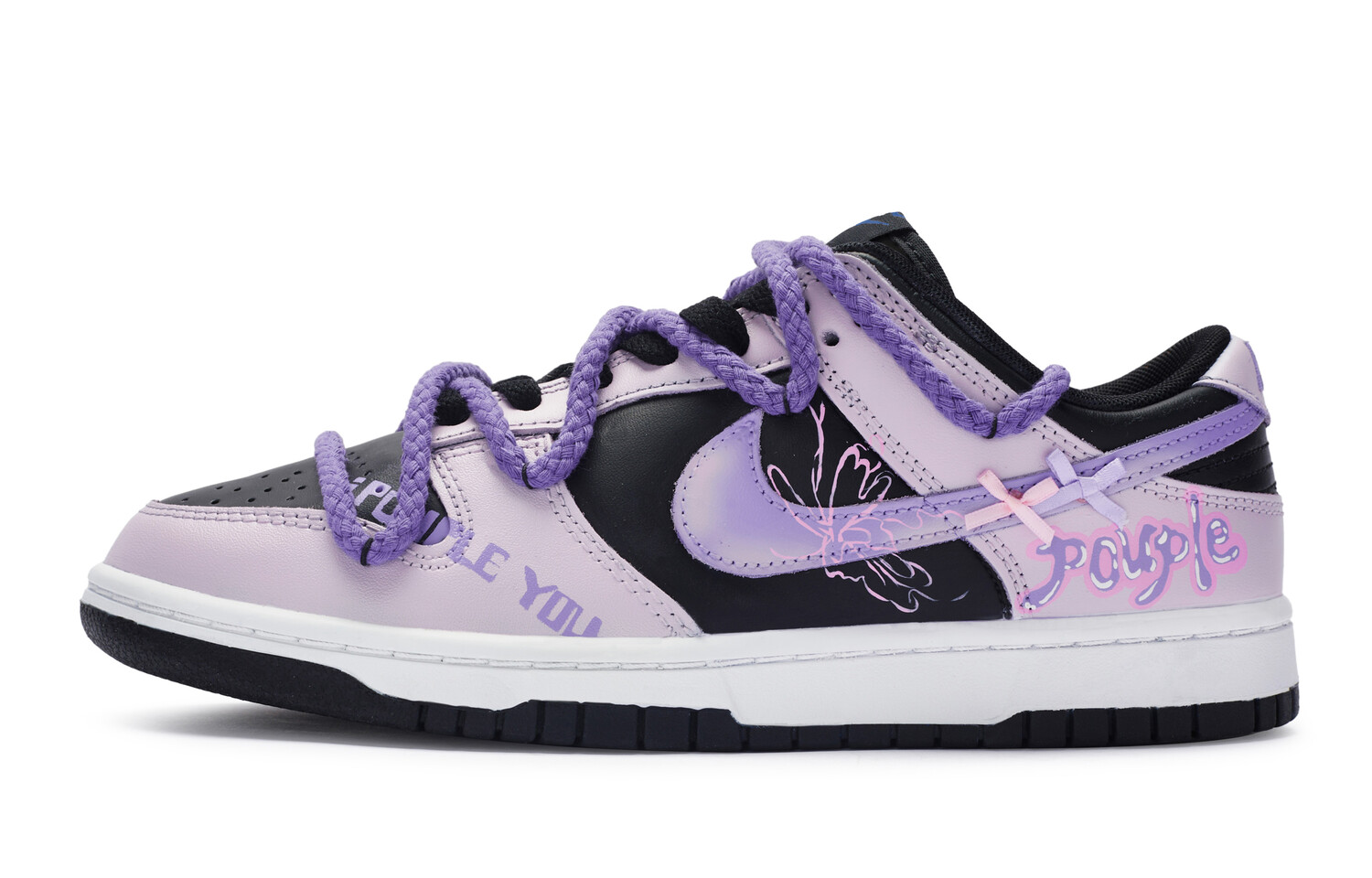 

Женские кроссовки для скейтбординга Nike Dunk, Purple/Black