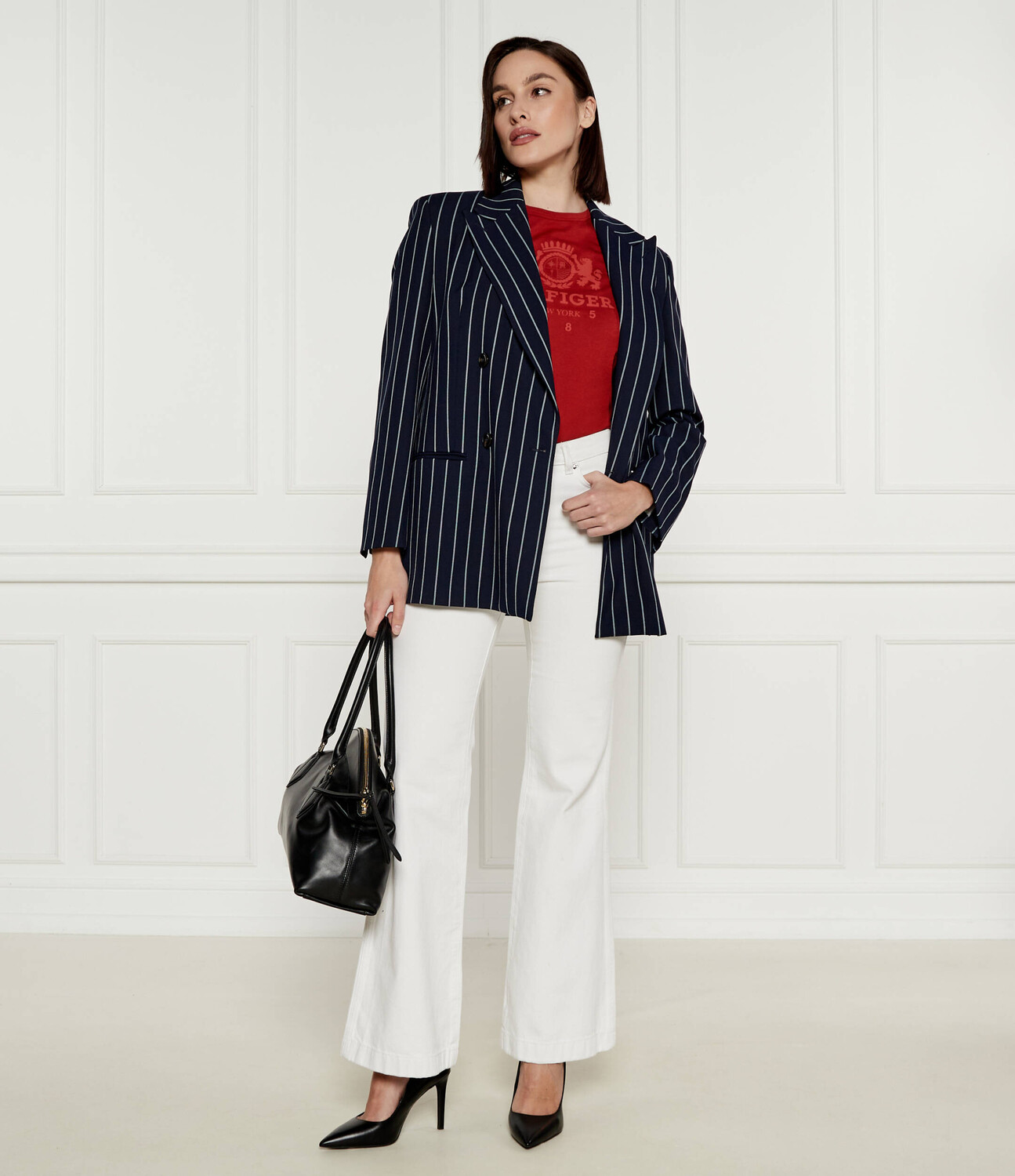 Футболка Tommy Hilfiger Regular Fit, красный — фото 2