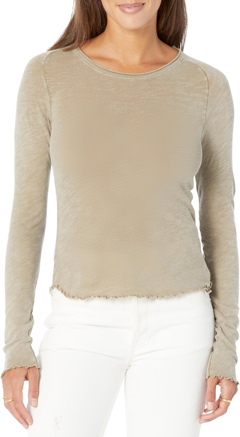 

Будь моим ребенком с длинным рукавом Free People, цвет Tropical Nut
