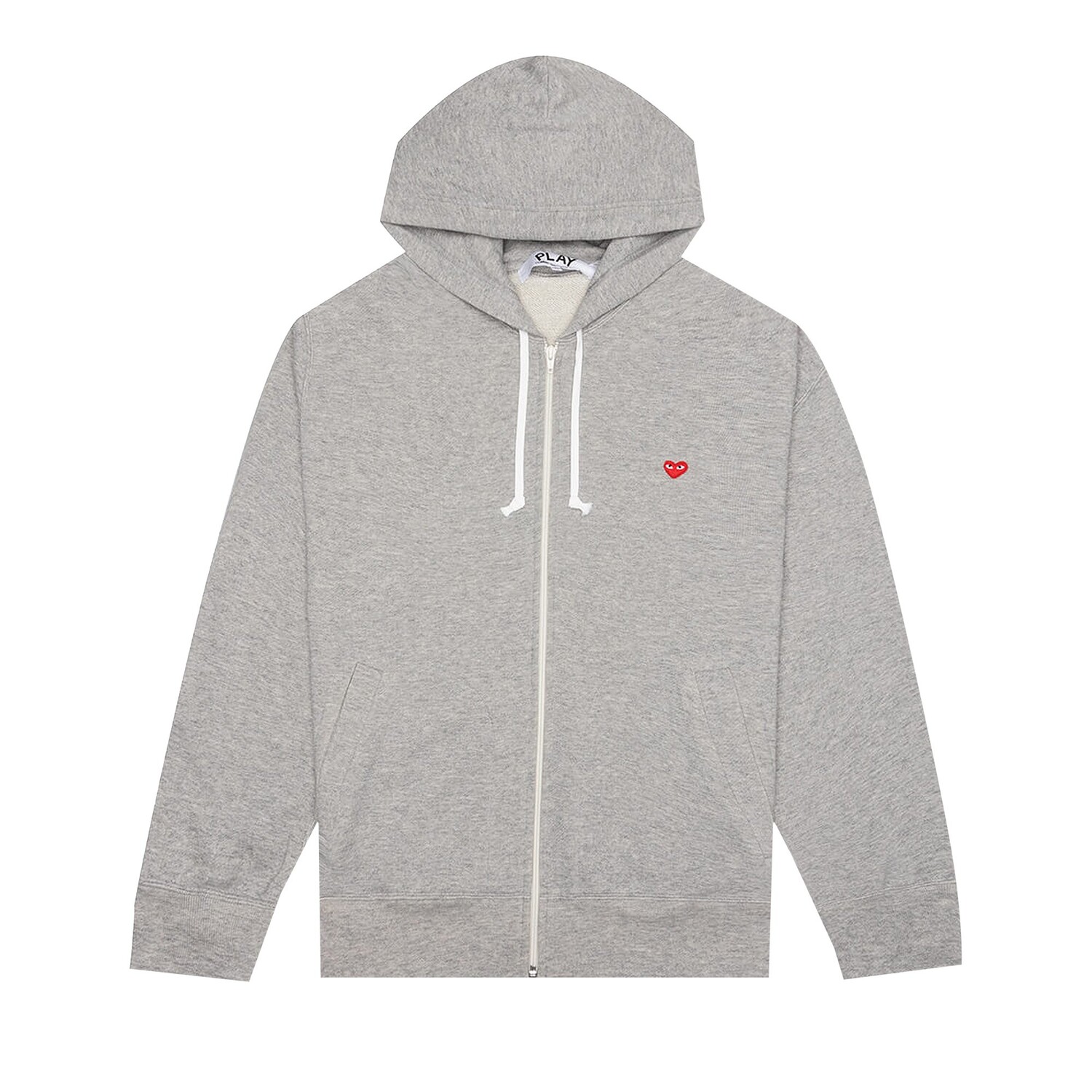 

Толстовка Comme des Garçons PLAY Small Heart, цвет Серый