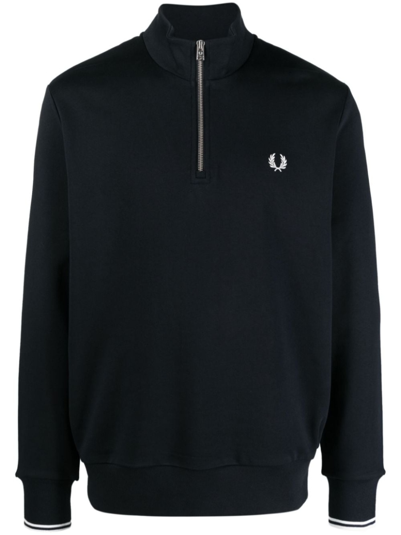 

Fred Perry джемпер на молнии с вышитым логотипом, синий