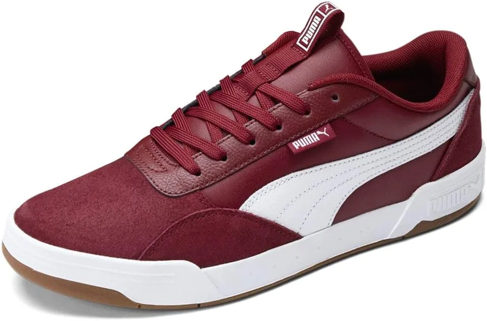 Кеды PUMA C Skate Mix, красный — фото 2
