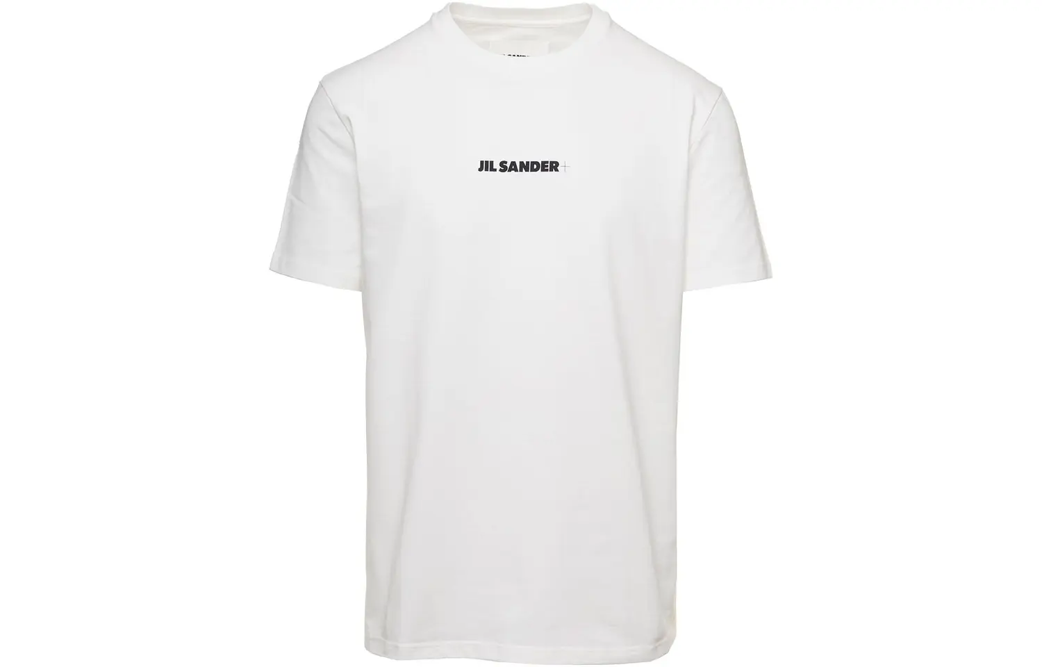 Футболка с принтом логотипа JIL SANDER, белый