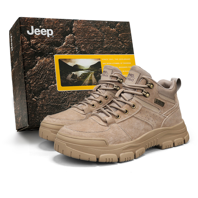 

Короткие ботинки Combat Low Heel для мужчин Jeep, sand