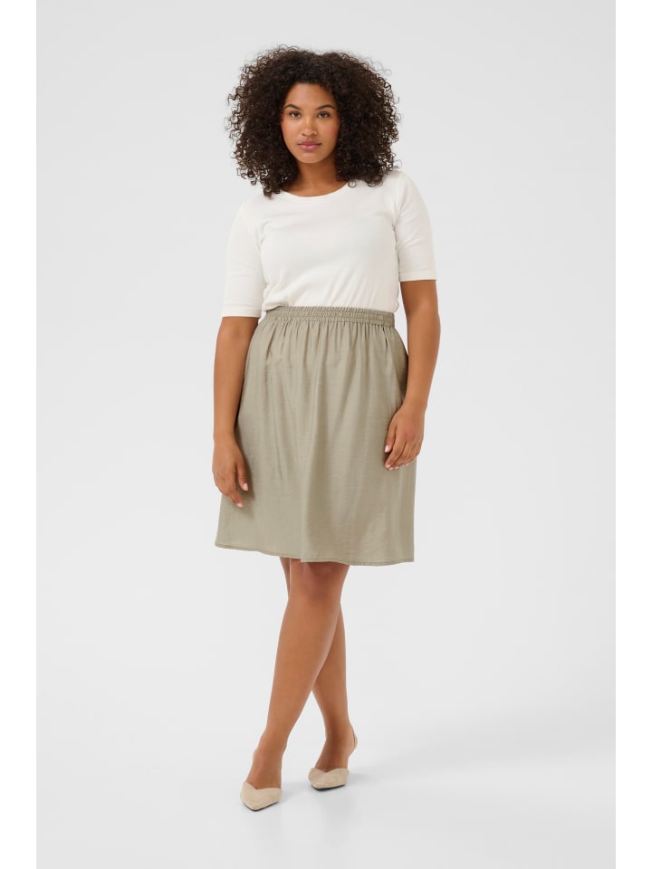 

KAFFE curve Юбка KCmui, стандартный крой, цвет Chincilla CC