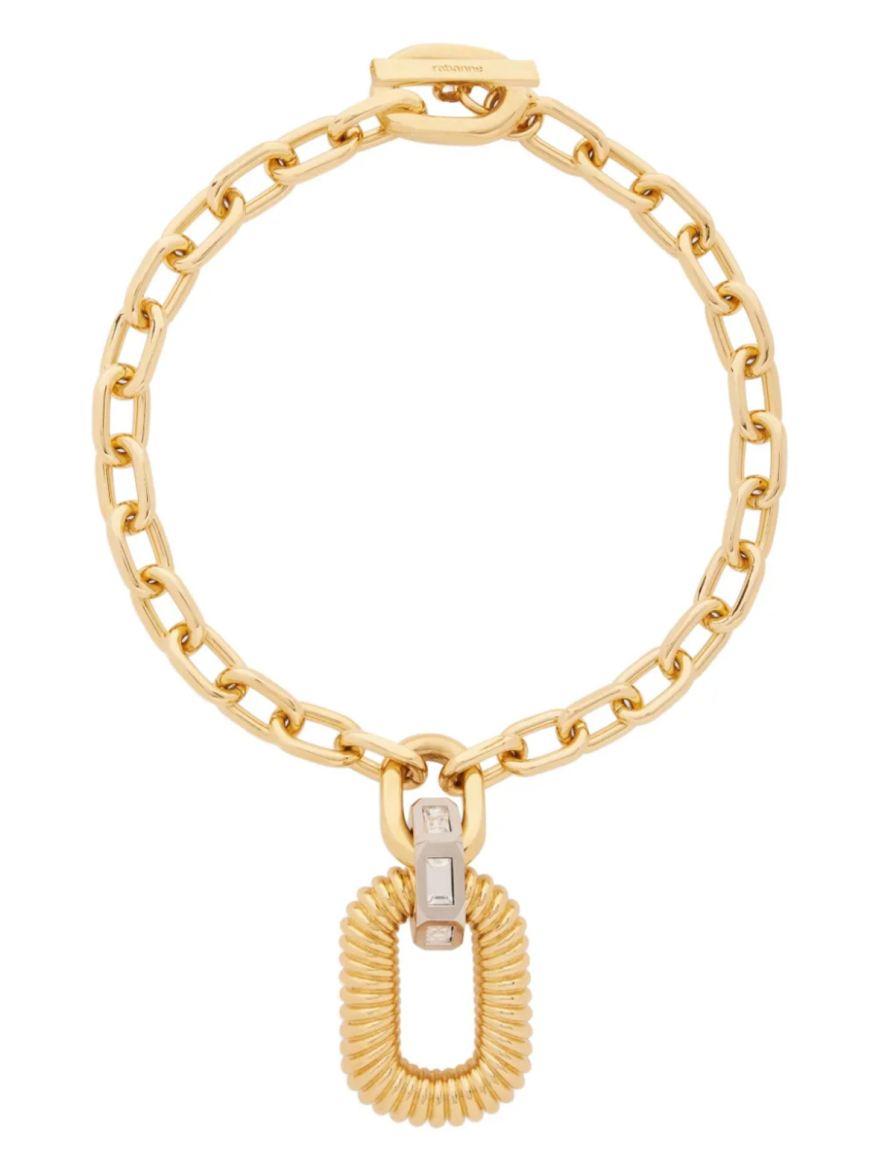 

Rabanne колье XL Link, золотой