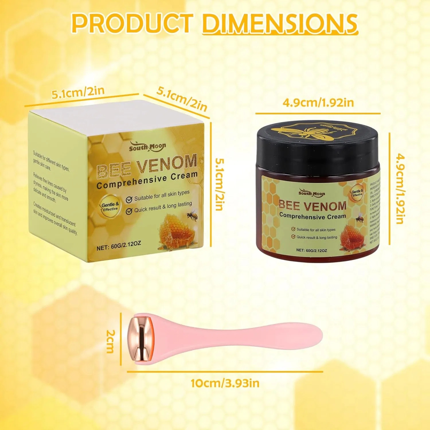 Крем с пчелиным ядом Bee Venom Complete Cream, 60 г Culinavog — фото 2