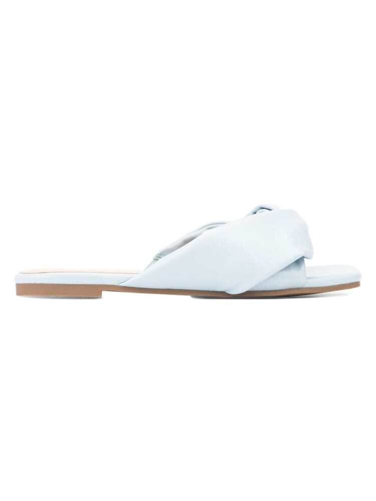 

Сандалии на плоской подошве Pamela Twist Fashion To Figure, цвет Light Blue