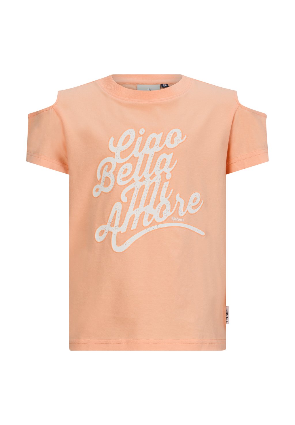 

Футболка с принтом FLORE Retour Jeans, красный