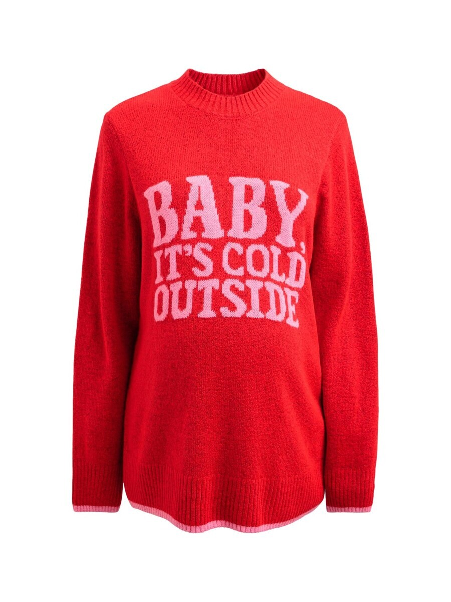 

Тонкий вязаный свитер Next Sweater, красный