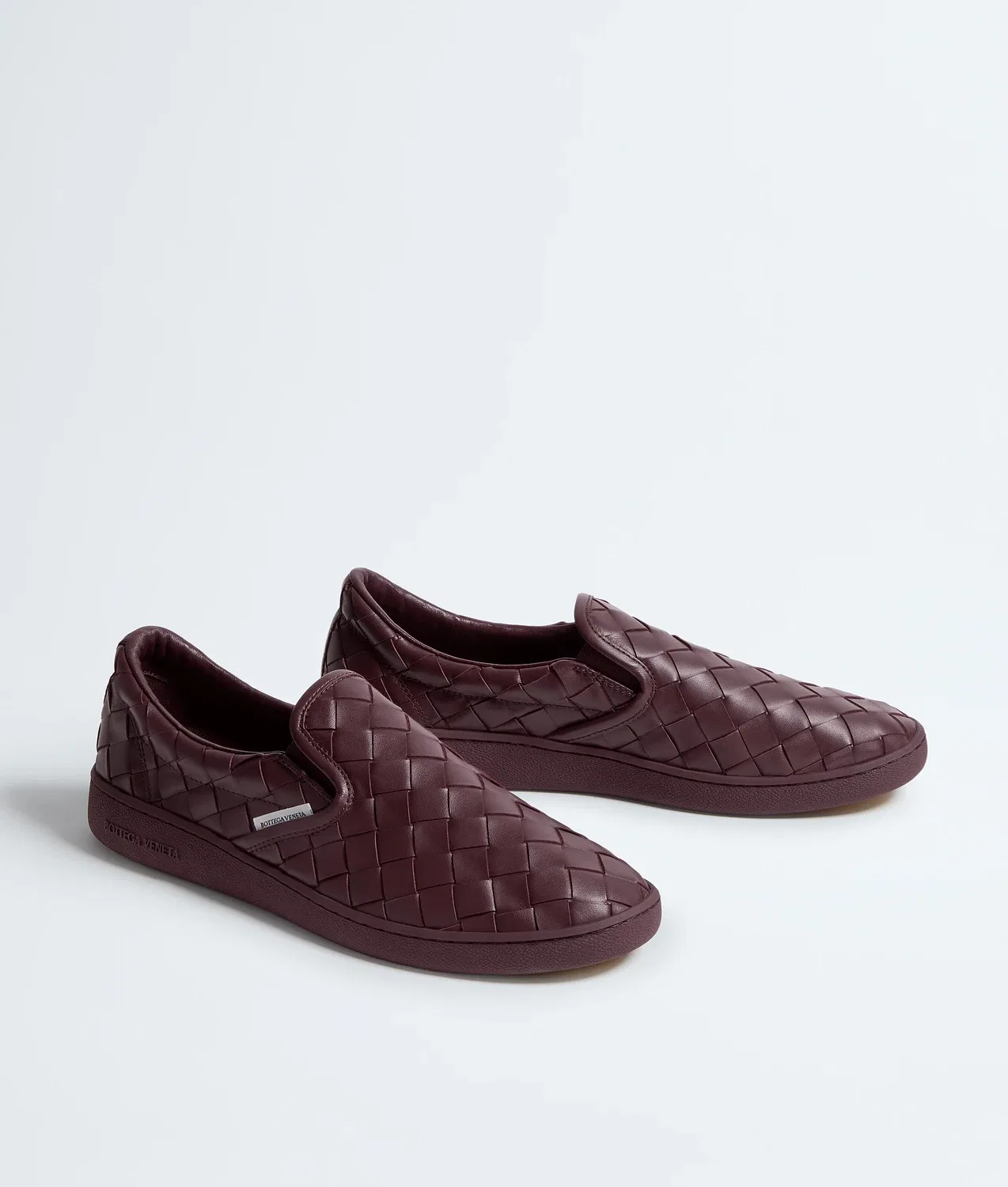 Кроссовки Sawyer BOTTEGA VENETA, бордовый — фото 3