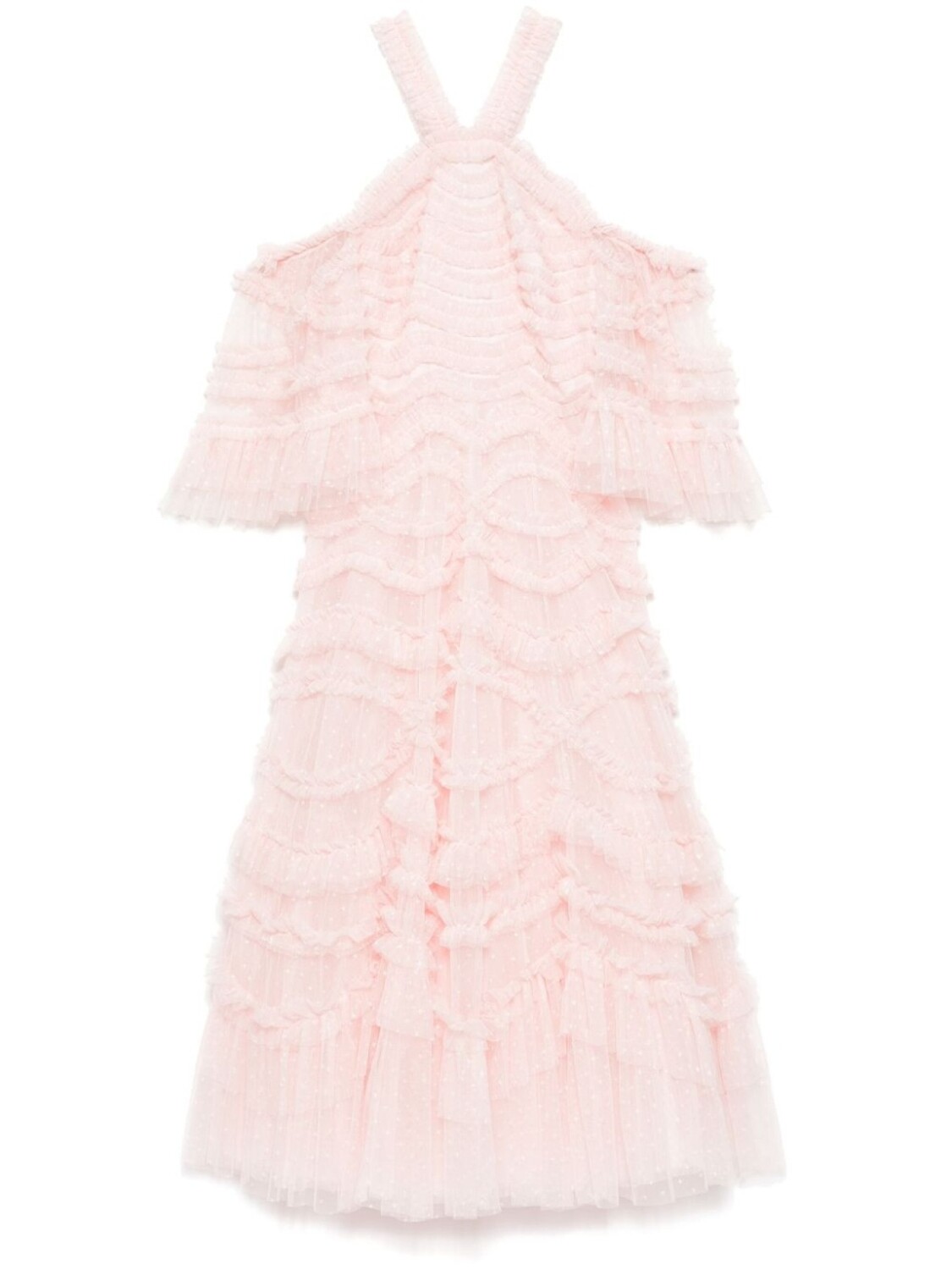 

Needle & Thread платье Ballerina, розовый