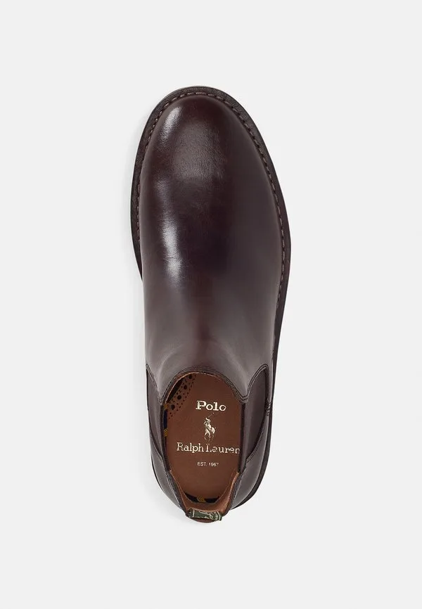 Классические кожаные ботинки челси talan до щиколотки Polo Ralph Lauren, Brown — фото 4