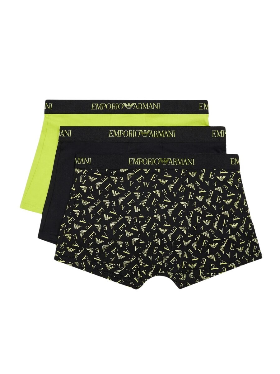 

Трусы Emporio Armani Boxer shorts, цвет neon green/black