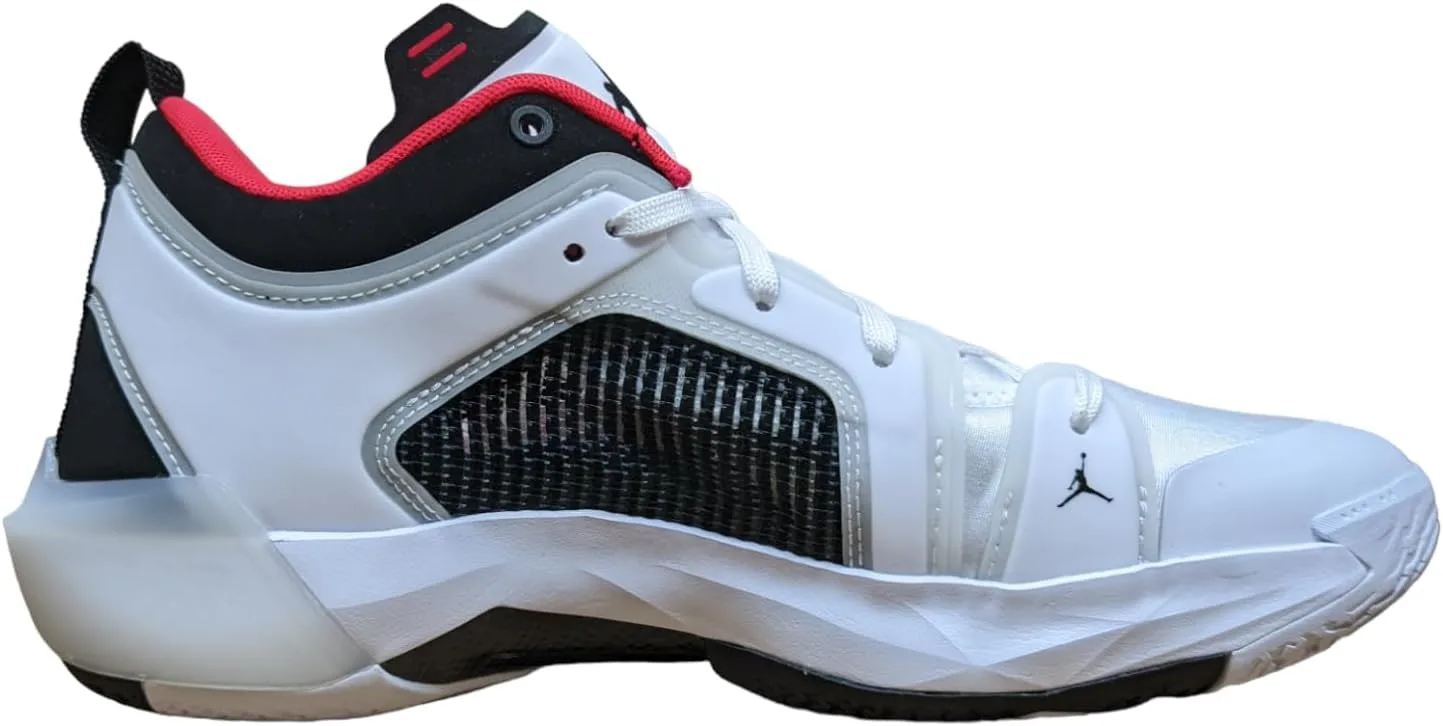Мужские беговые кроссовки Nike Jordan Access, белый/черный/красный — фото 2