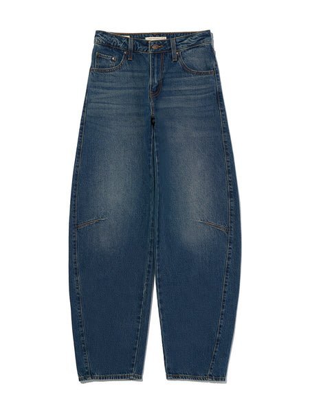 Джинсы BAGGY DAD Barrel Jeans темно-синего цвета Levi's, Dark Indigo - Worn In — фото 4