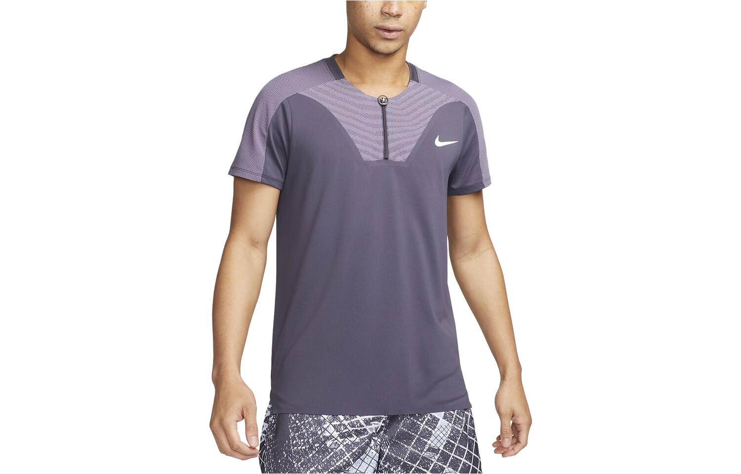 

Футболка Dri-Fit мужская серая Nike, серый