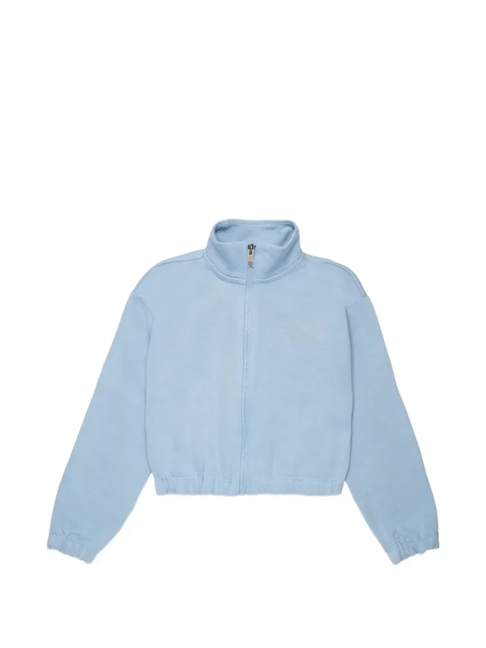 Толстовка на молнии с вышитым логотипом Diesel Kids, синий