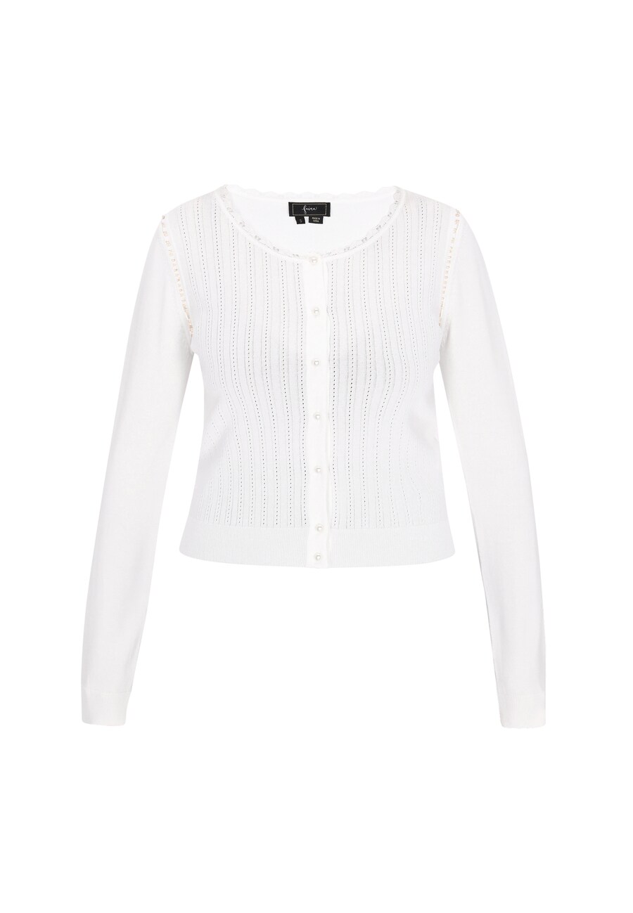 

Вязаный кардиган faina Fashion Look, белый