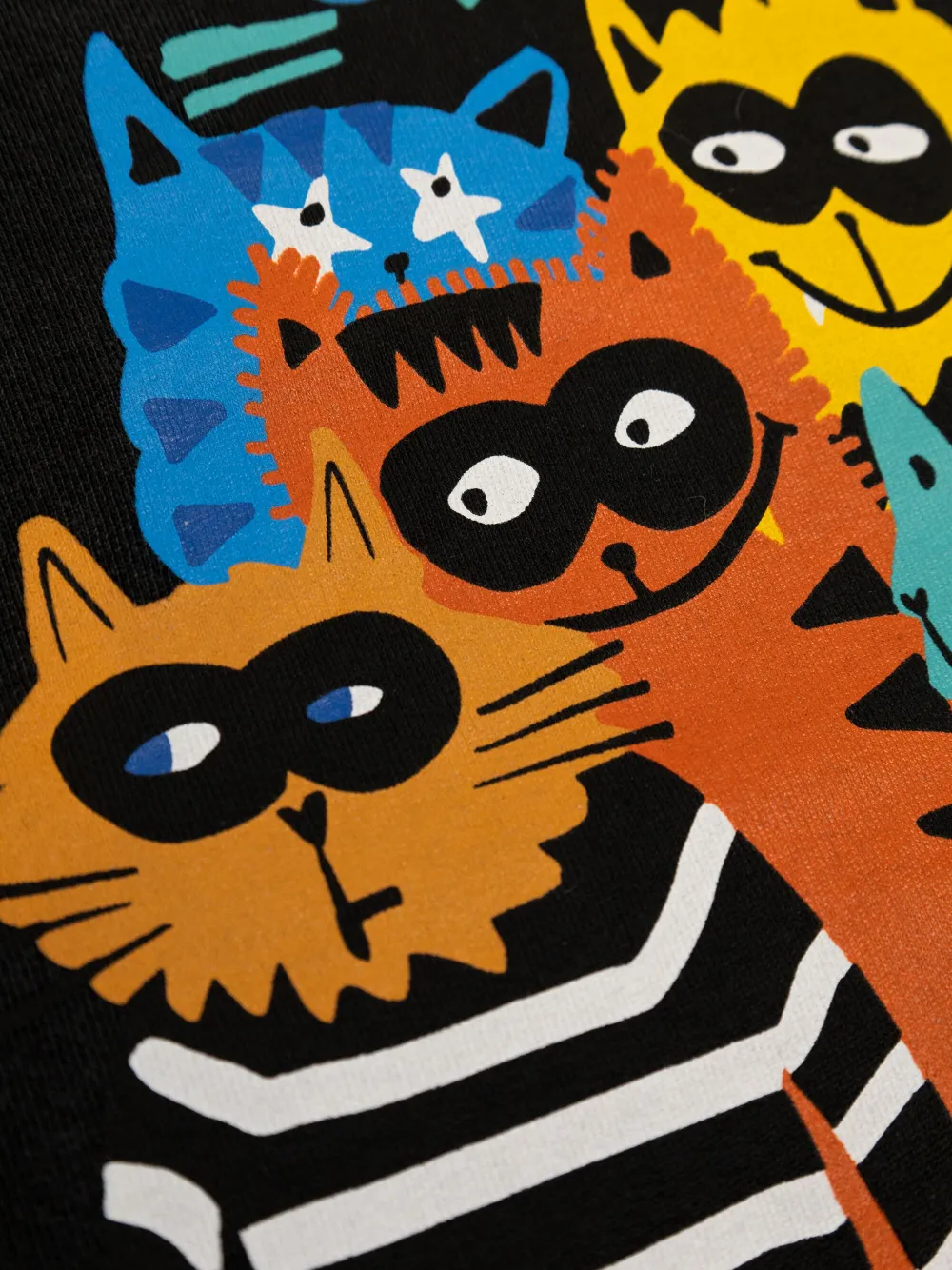 Толстовка с графичным принтом Stella McCartney Kids, черный — фото 3