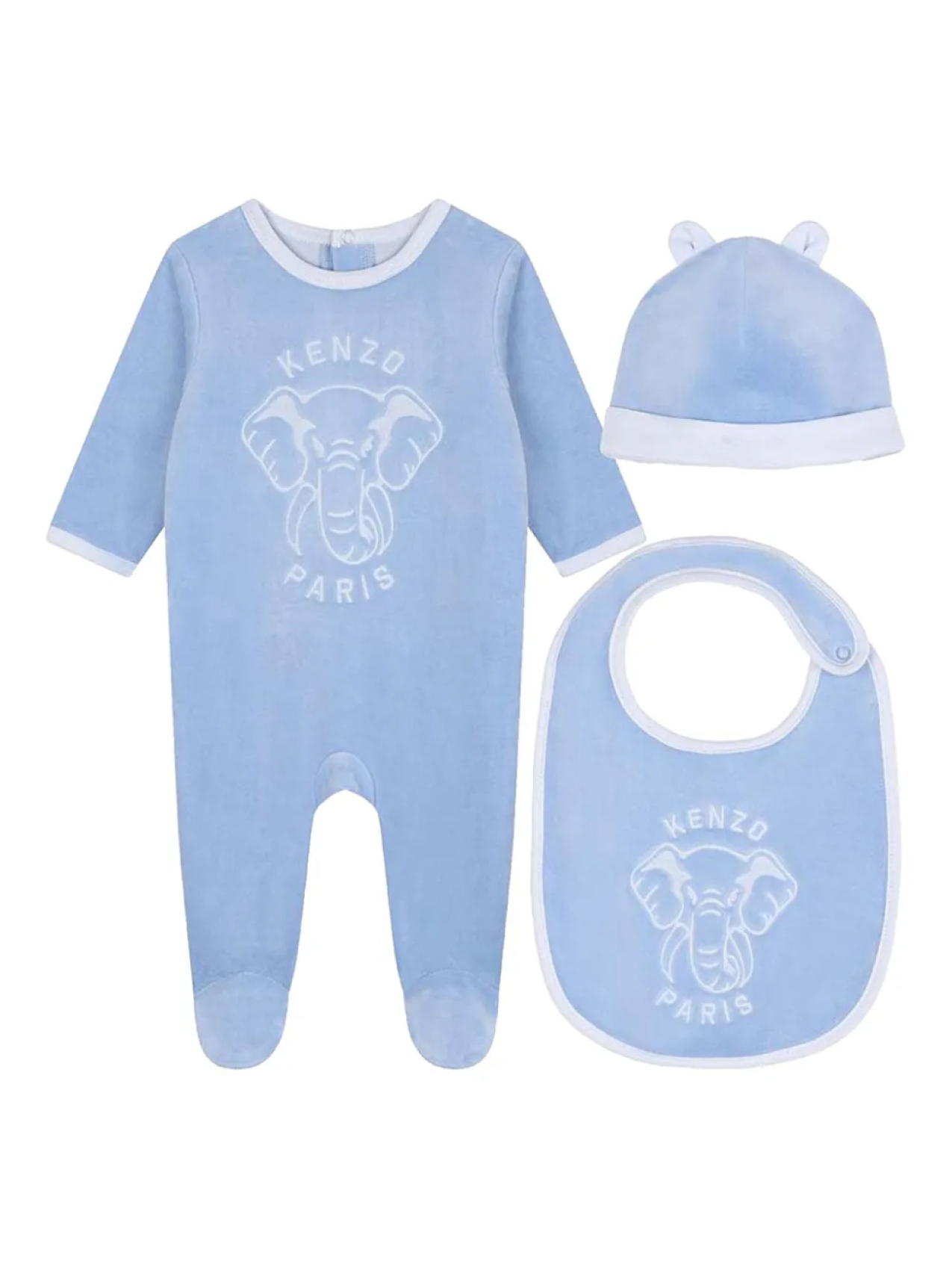 

Пижамы Kenzo Kids из органического хлопка (комплект из трех штук), синий