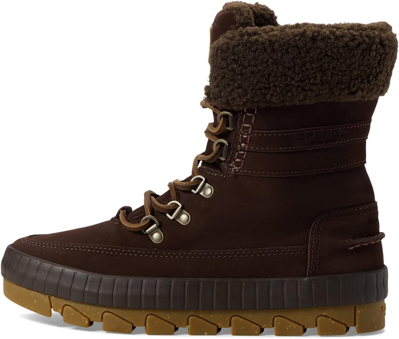 Ботинки Sperry Torrent Winter Boot Suede, цвет Dark Brown — фото 4
