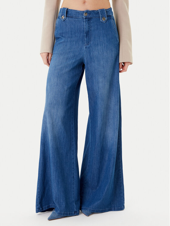 

Джинсы wide leg 2523186154 Marella, синий