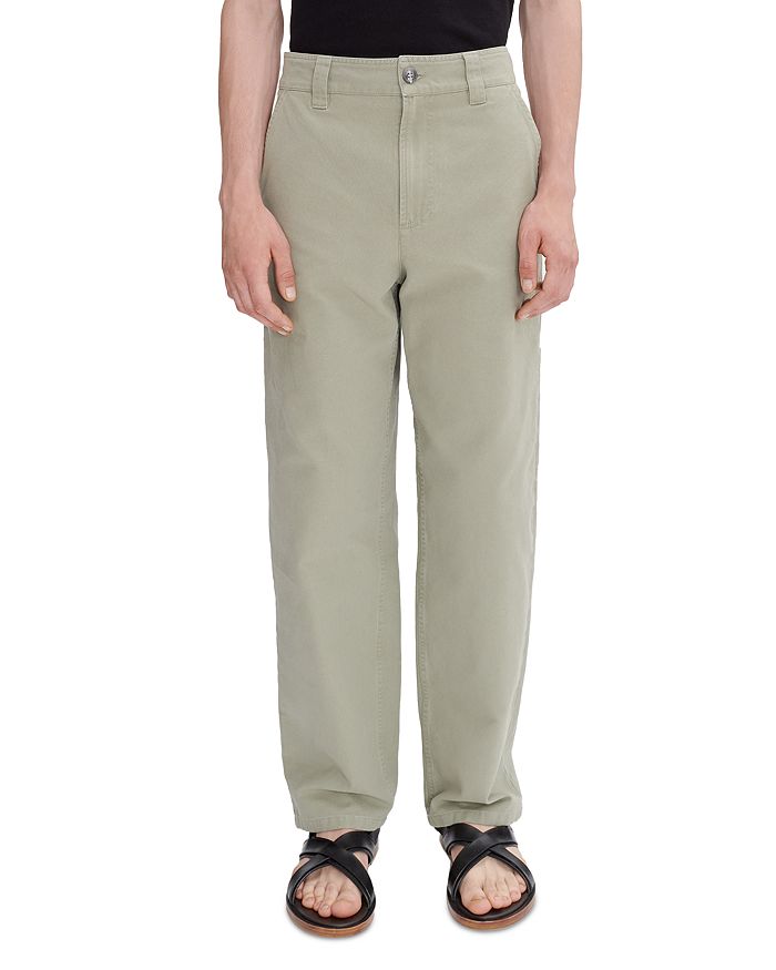 

Джинсы Fergus Relaxed Fit в серо-зеленом цвете A.P.C., зеленый