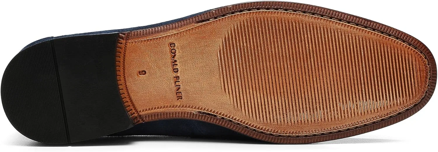 Лоферы мужские с мягкой замшей Donald Pliner, Denim - Soft Suede Donald J Pliner — фото 4