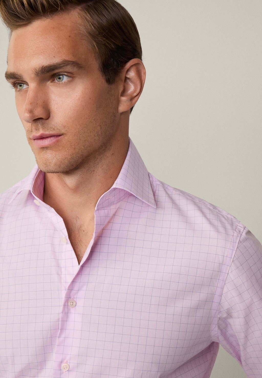 

Рубашка Hackett London, розовый