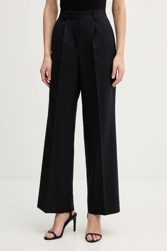 

Брюки из шерсти Tommy Hilfiger, темно-синий