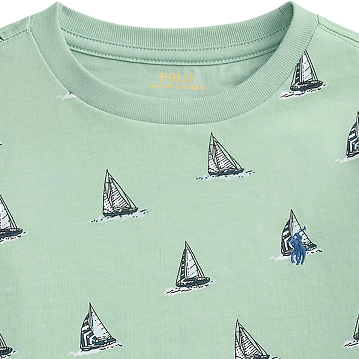Футболка SS26 Kids' Polo Ralph Lauren, Green — фото 4