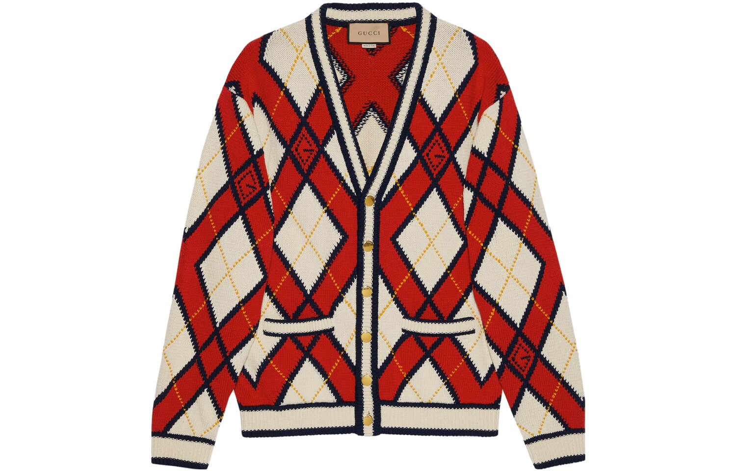 

Трикотаж мужской красный Gucci, красный