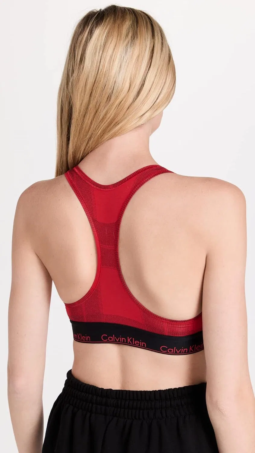Бюстгальтер Calvin Klein, Текстурированная клетка — фото 3