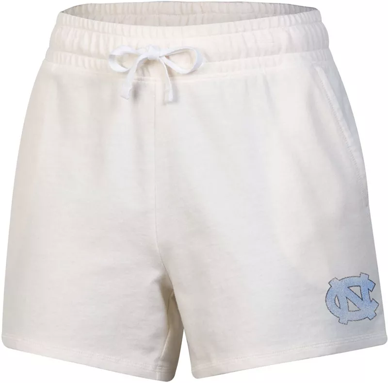 

Белые шорты из французской махровой ткани Champion North Carolina Tar Heels Off White
