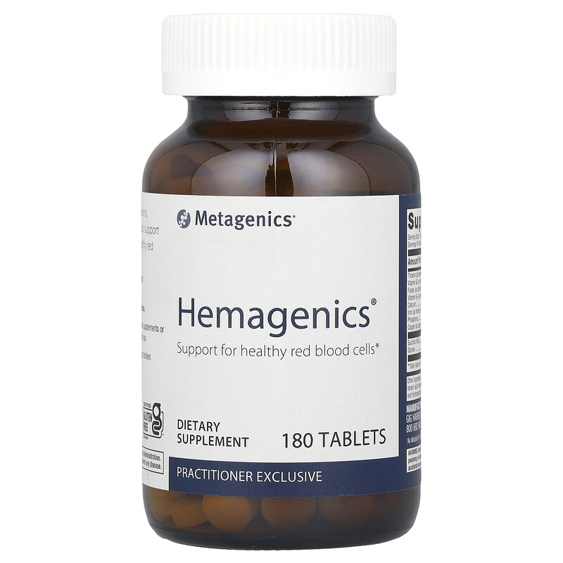 

Metagenics, Hemagenics, 180 таблеток