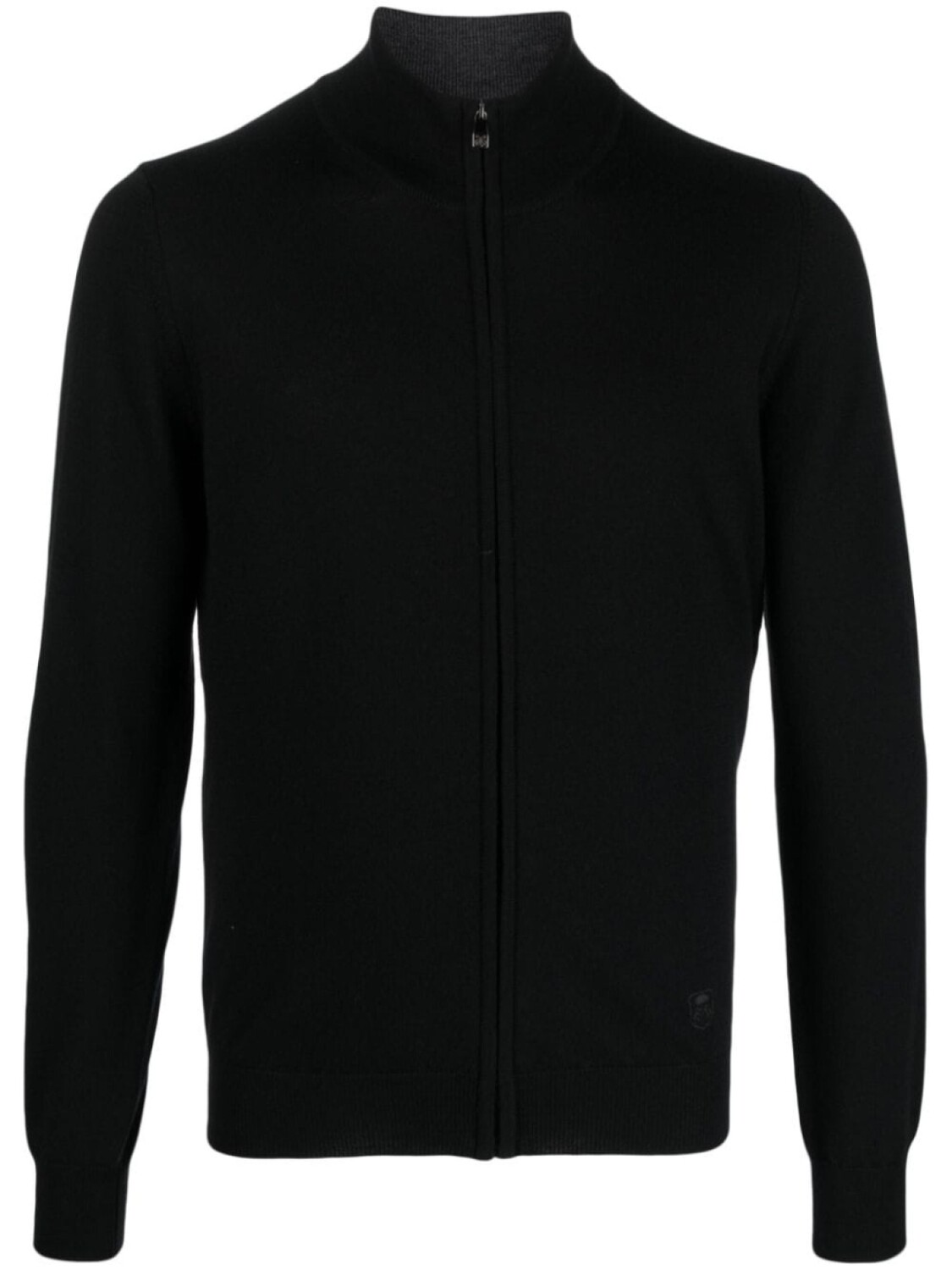 

Corneliani кардиган тонкой вязки на молнии, черный