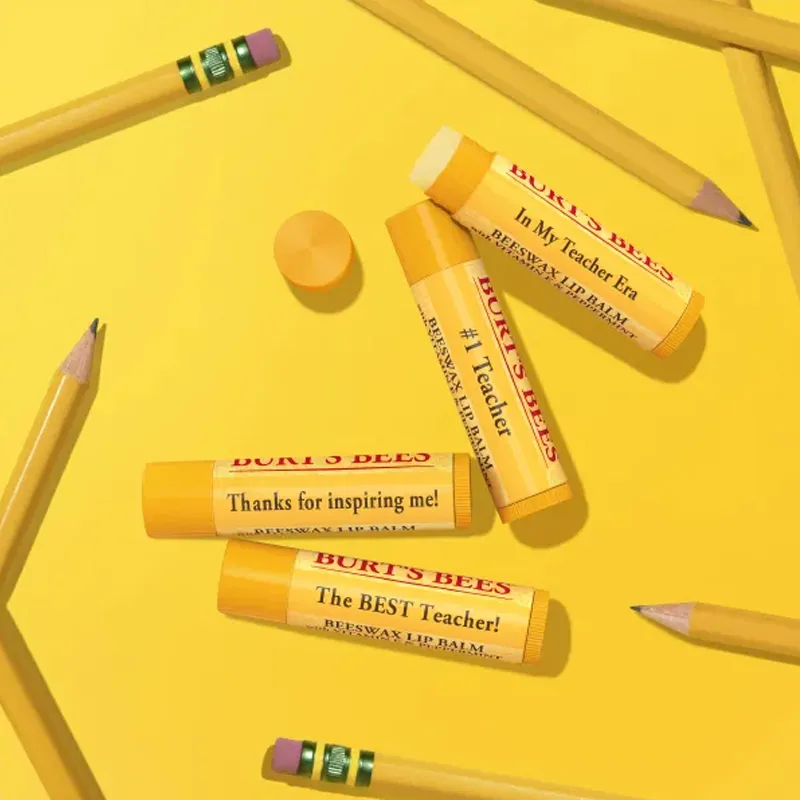 BURT'S BEES Бальзам для губ "Благодарность учителям" увлажняющий, 4.25 г*4, 4.25g — фото 2