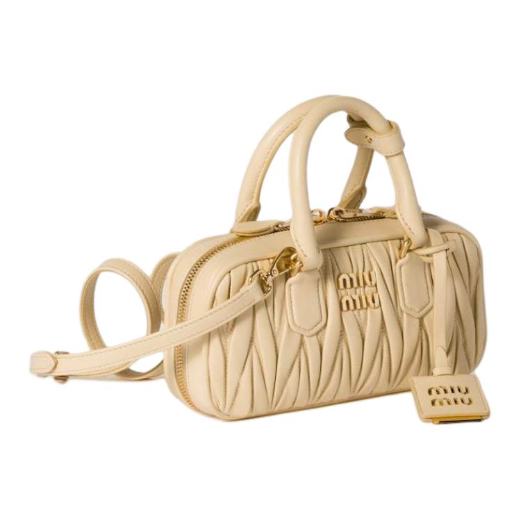 Сумка кожаная мини женская MIU MIU, shopping bag set(basic set+shopping bag) — фото 2