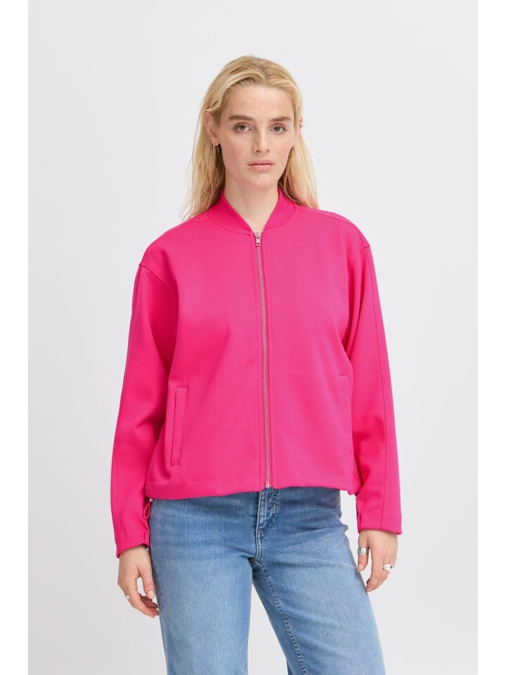 

Куртка ICHI Bomberjacke, розовый