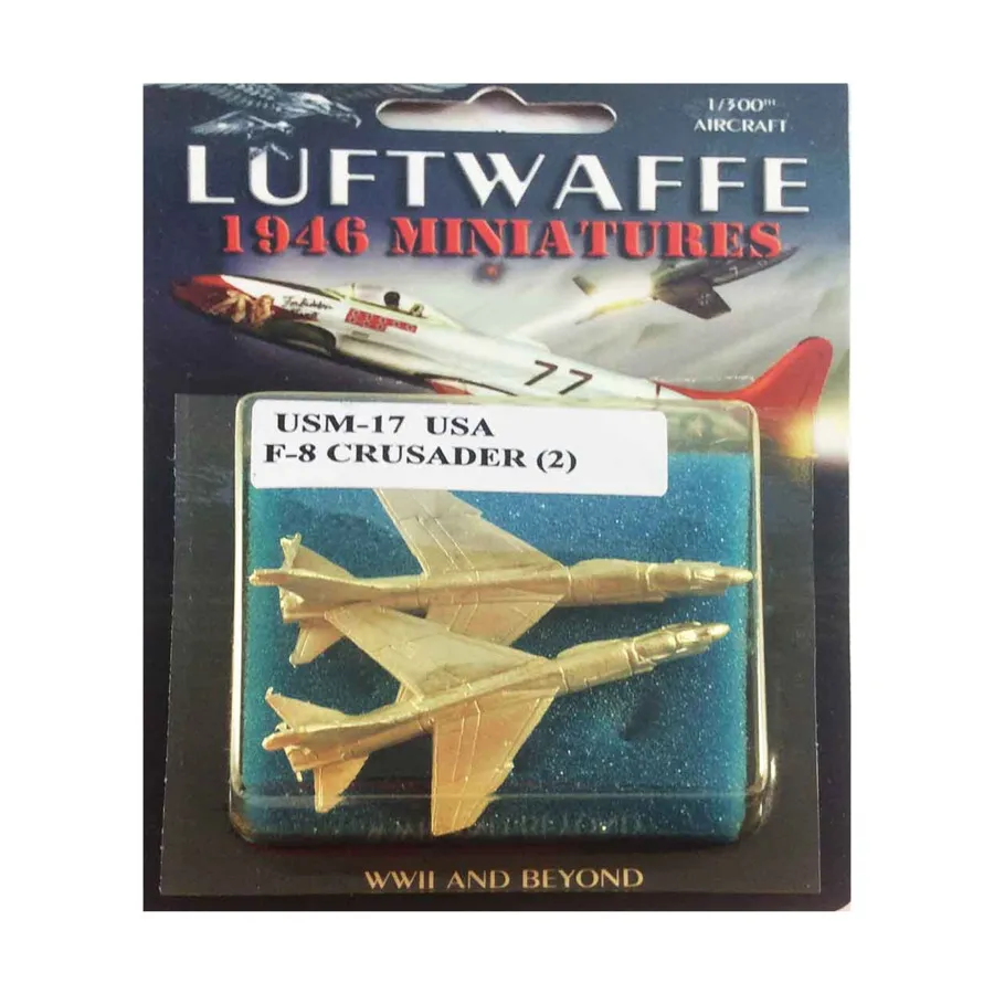 

F-8 Крестоносец, Luftwaffe 1946 Miniatures - United States - Modern (1:300)
