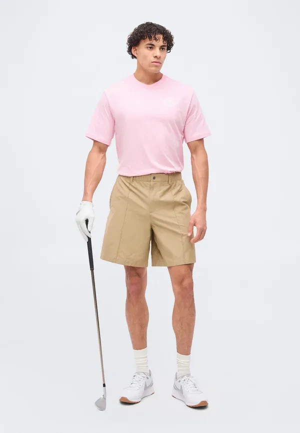 Футболка спортивная гольф Jordan, medium soft pink, нежно-розовый — фото 2
