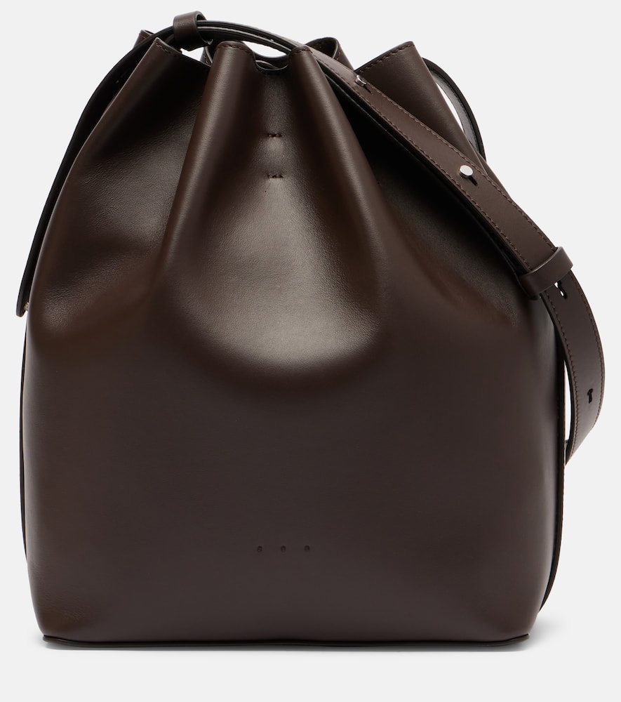 

Марин средняя кожаная сумка через плечо Aesther Ekme, 178 Tabacco