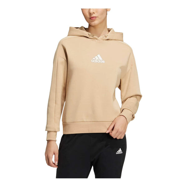 Толстовка ust hoodie oct t2 'tan' Adidas, бежевый — фото 2