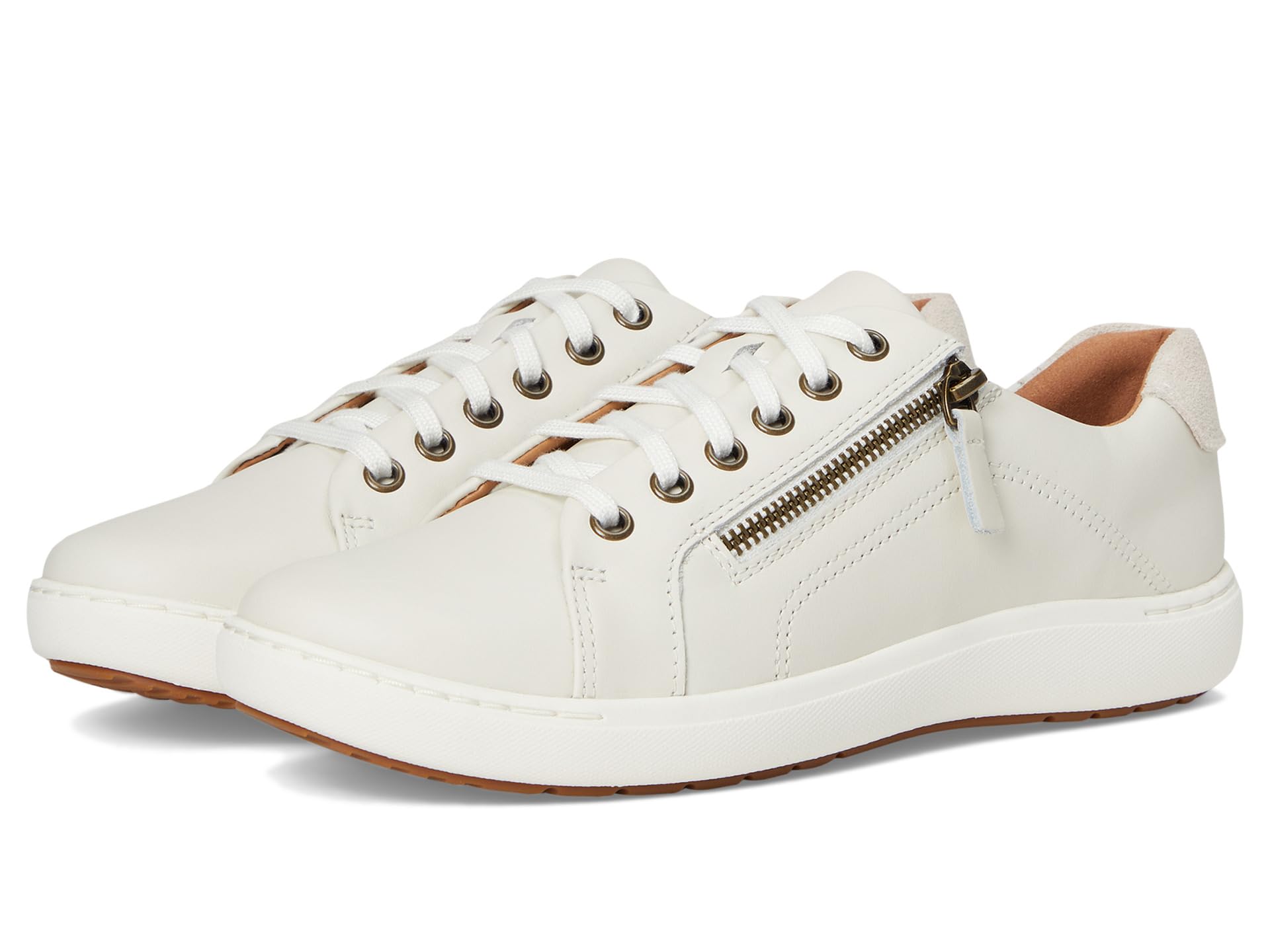 Кроссовки Clarks Nalle Lace, цвет White Leather