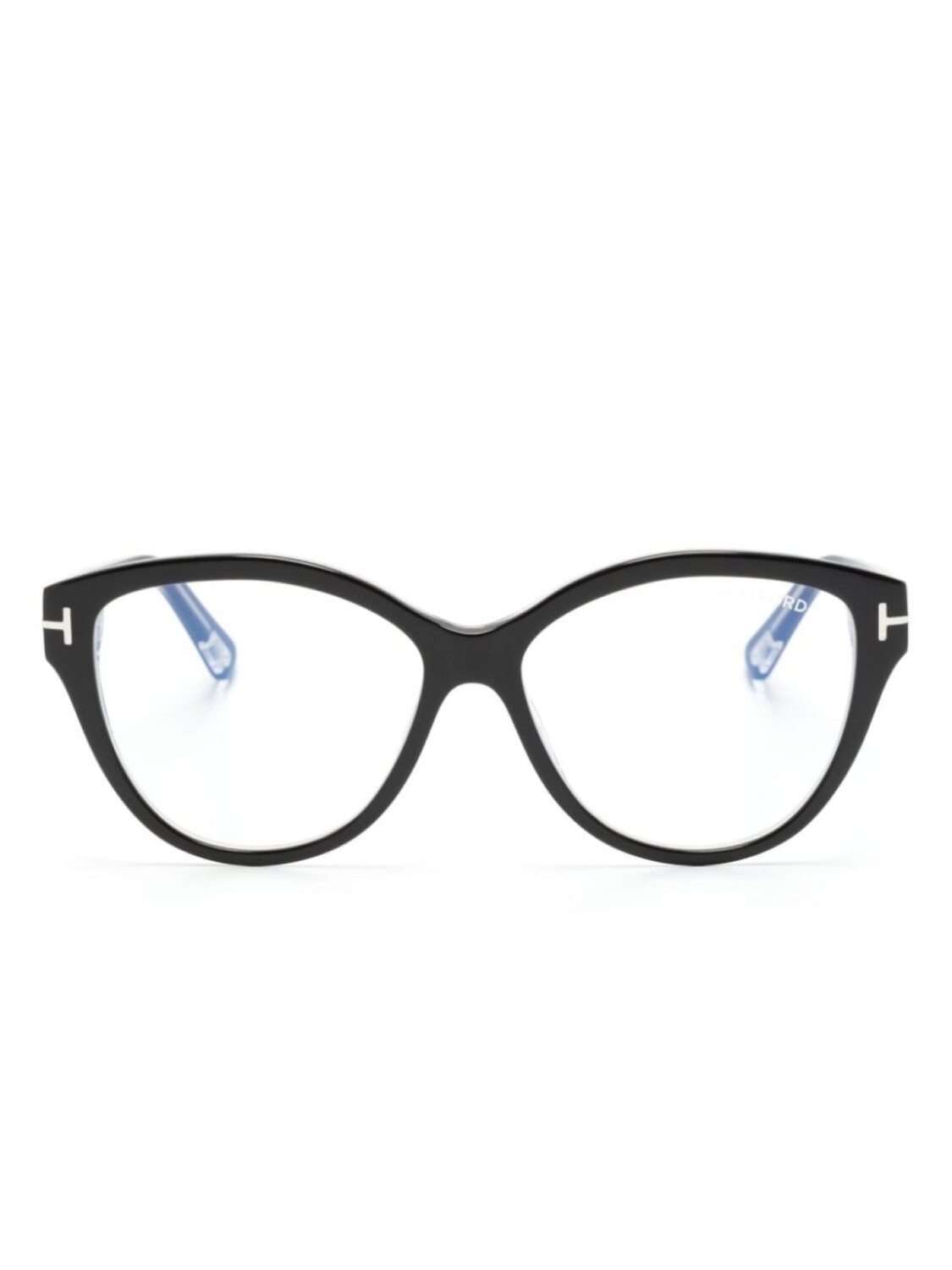 

TOM FORD Eyewear очки в круглой оправе, черный