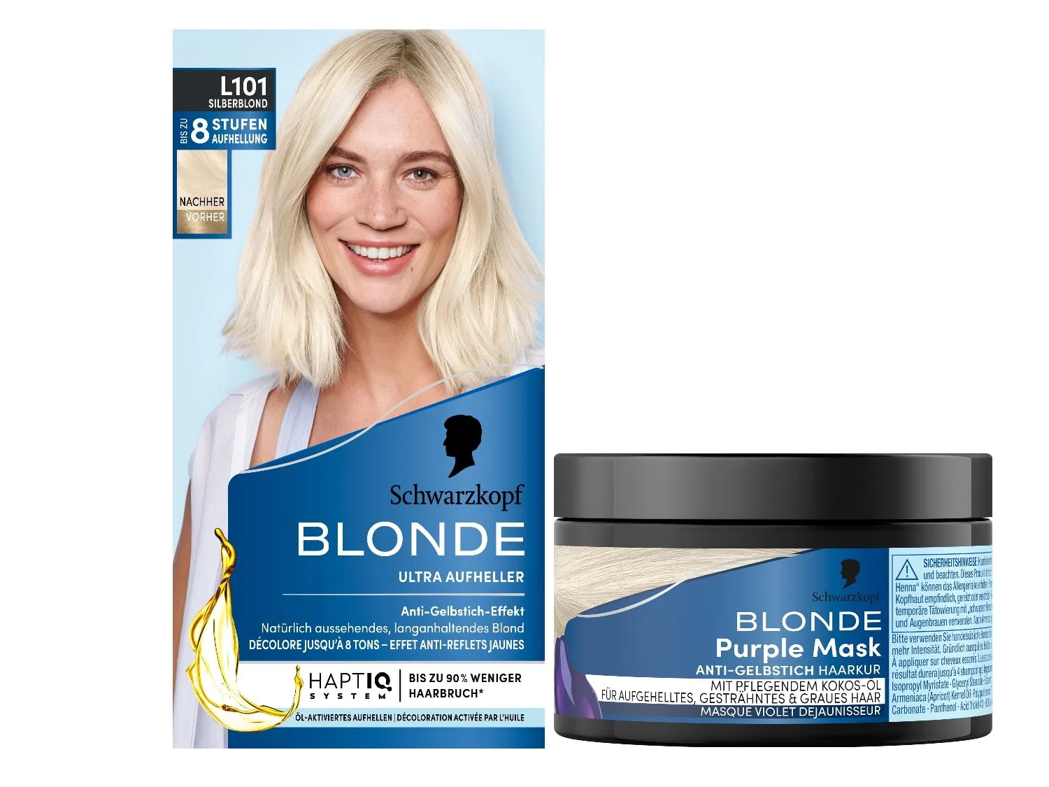 Осветлитель для волос Schwarzkopf Blonde Lightener L101 Silver Blonde 165 мл Blonde